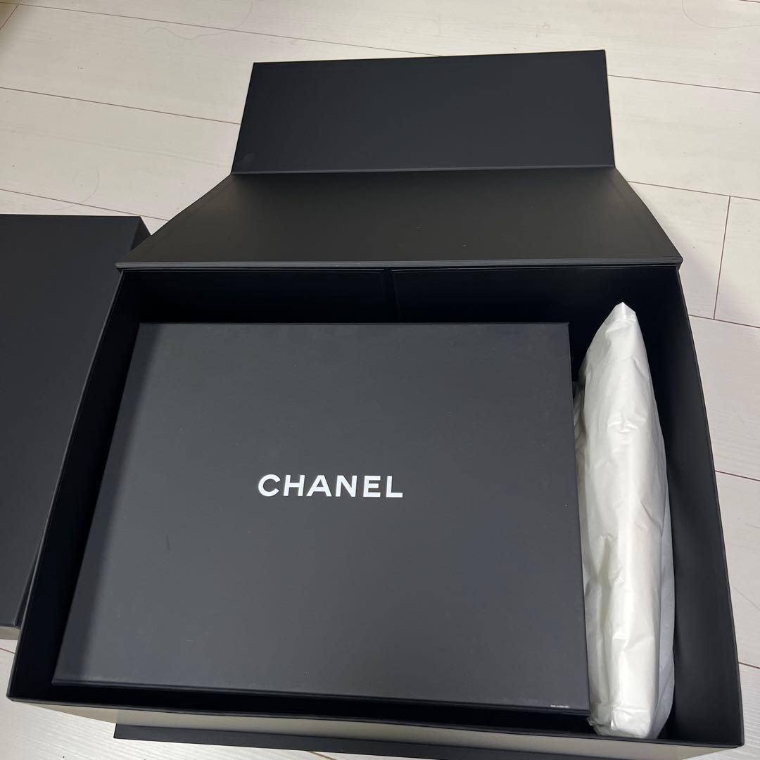 CHANEL ギフトボックスセット 黒 3箱と布袋