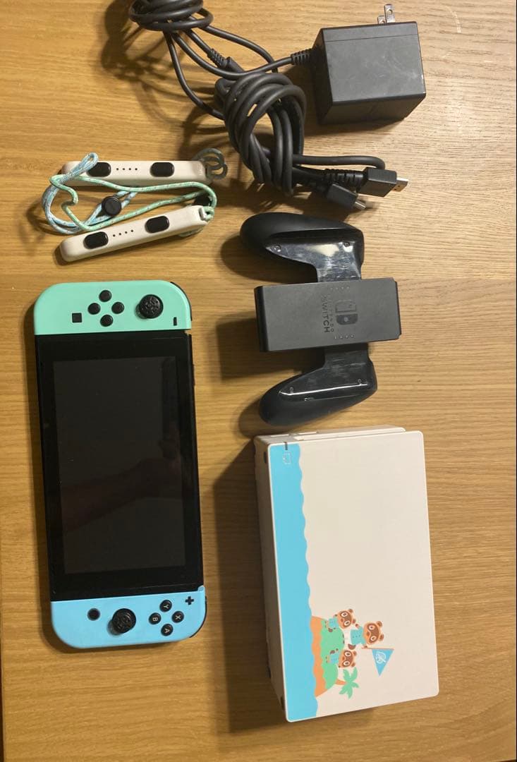 Nintendo Switch 本体 あつまれどうぶつの森 充電器付き