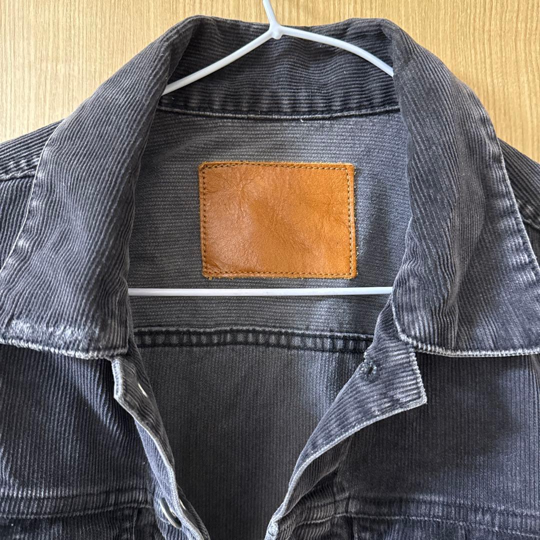 グレー デニムジャケット　ロンハーマン