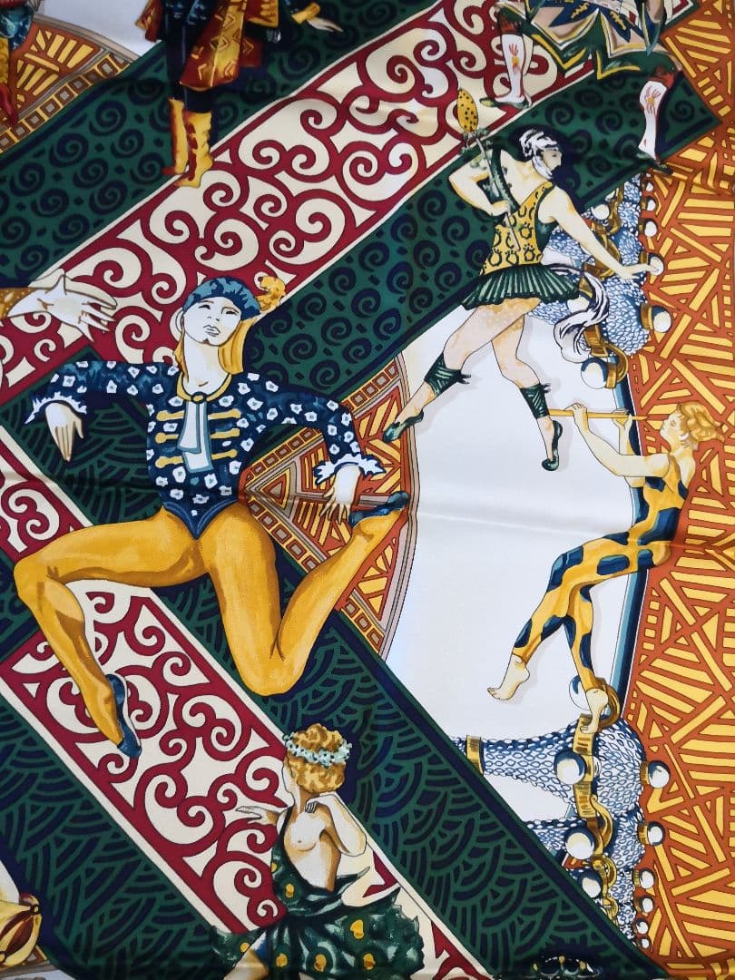エルメス　HERMES　スカーフ　カレ90　ロシアバレエ