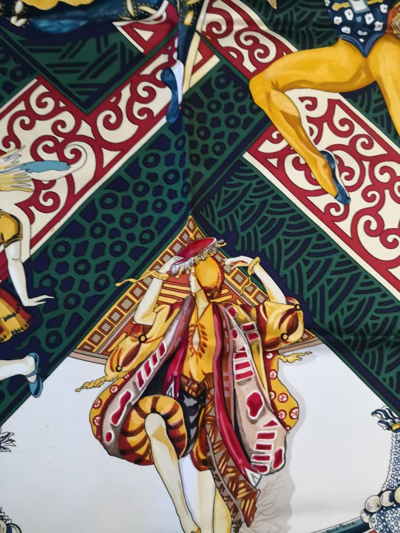 エルメス　HERMES　スカーフ　カレ90　ロシアバレエ