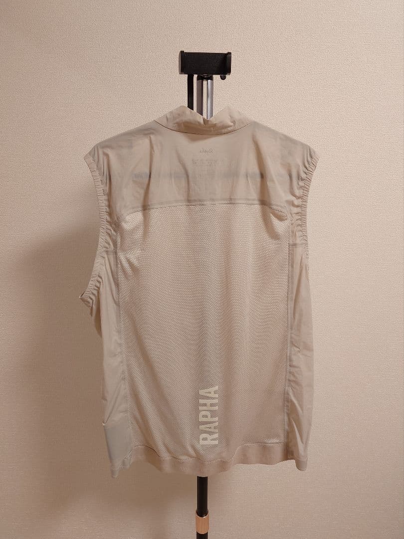 RAPHA ラファ メンズ プロチーム ライトウェイト ジレ XLサイズ 美品