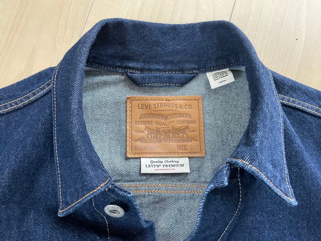 『Levi'sリーバイス』TYPE IトラッカーデニムジャケットS 大戦タイプ