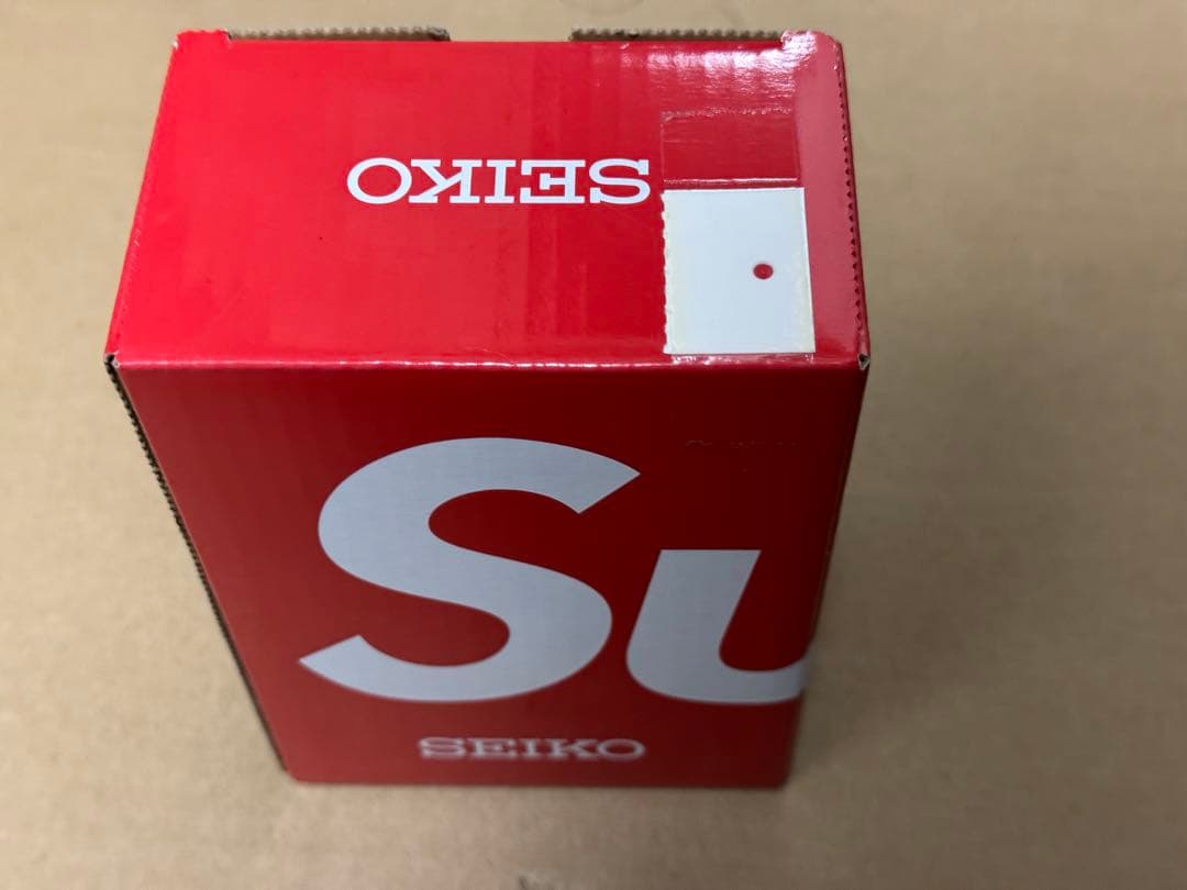 未開封シュプリームsupreme セイコー置き時計アラームクロック目覚まし時計