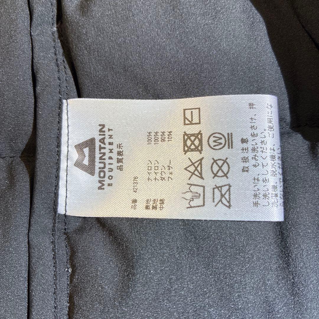 ヒラメ　Mountain Equipment ダウンベスト M ブラック
