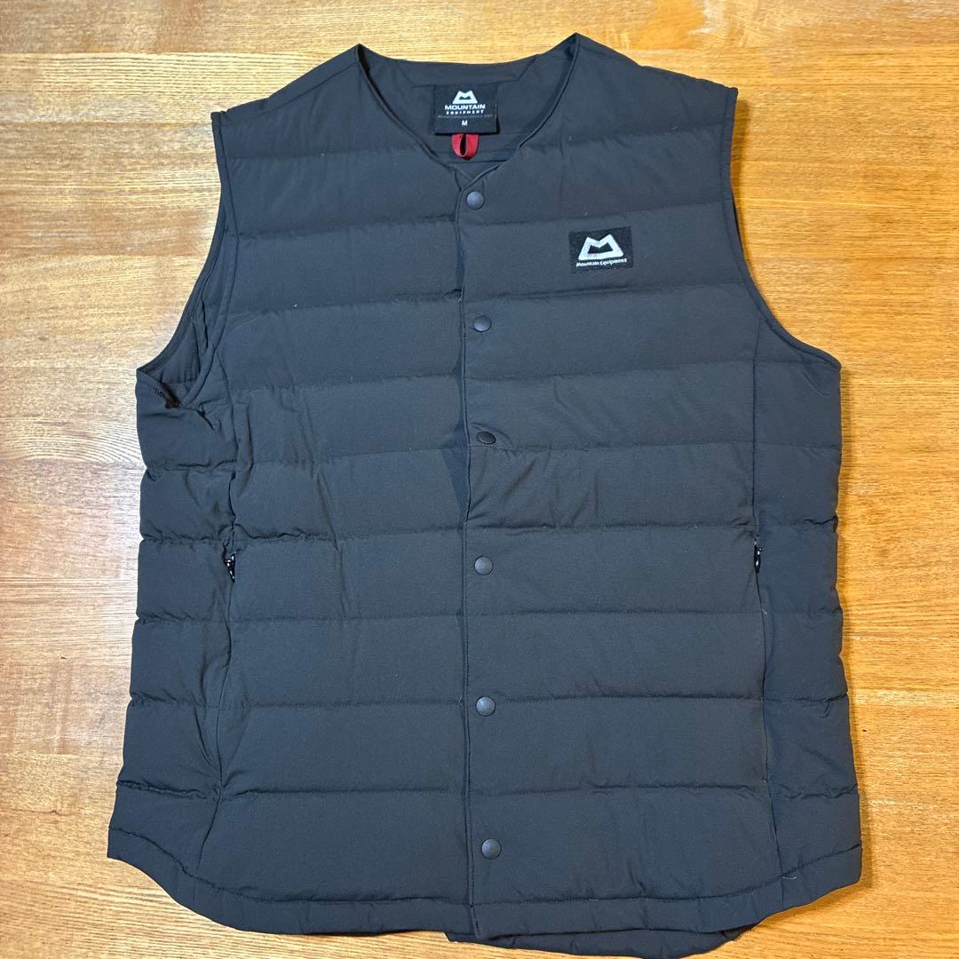 ヒラメ　Mountain Equipment ダウンベスト M ブラック