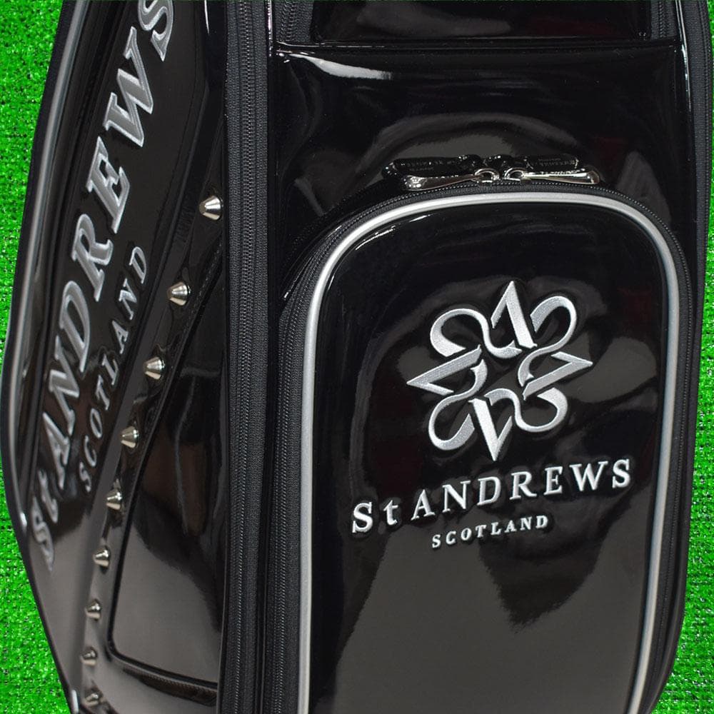 y*i様 St ANDREWS セントアンドリュース エナメルキャディバッグ 新