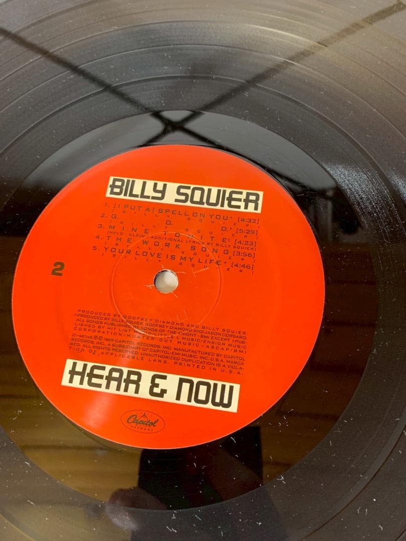HEAR & NOW／BILLY SQUIER