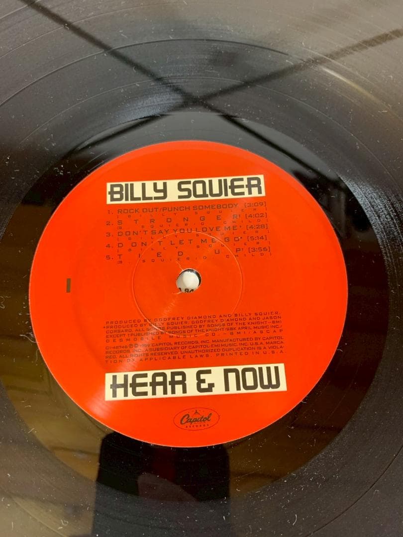 HEAR & NOW／BILLY SQUIER