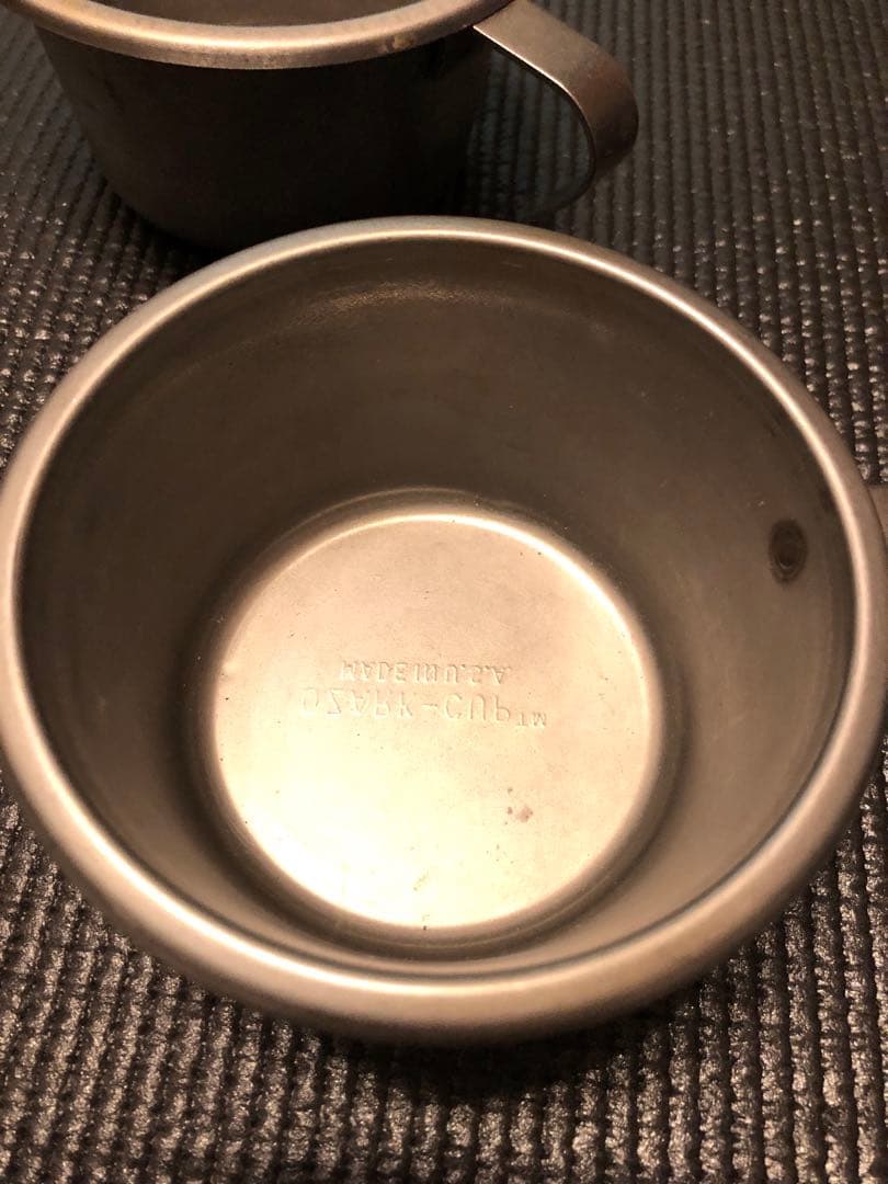 Ozark Cup ステンレス製シェラカップ 2個セット