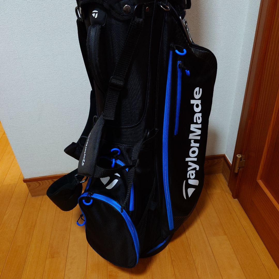 TaylorMade スタンド式ゴルフバッグ ブラック/ブルー