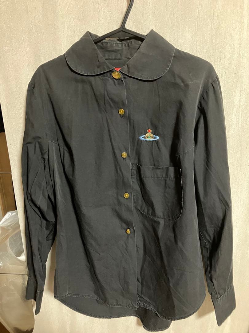 Vivienne Westwood 黒 長袖シャツ