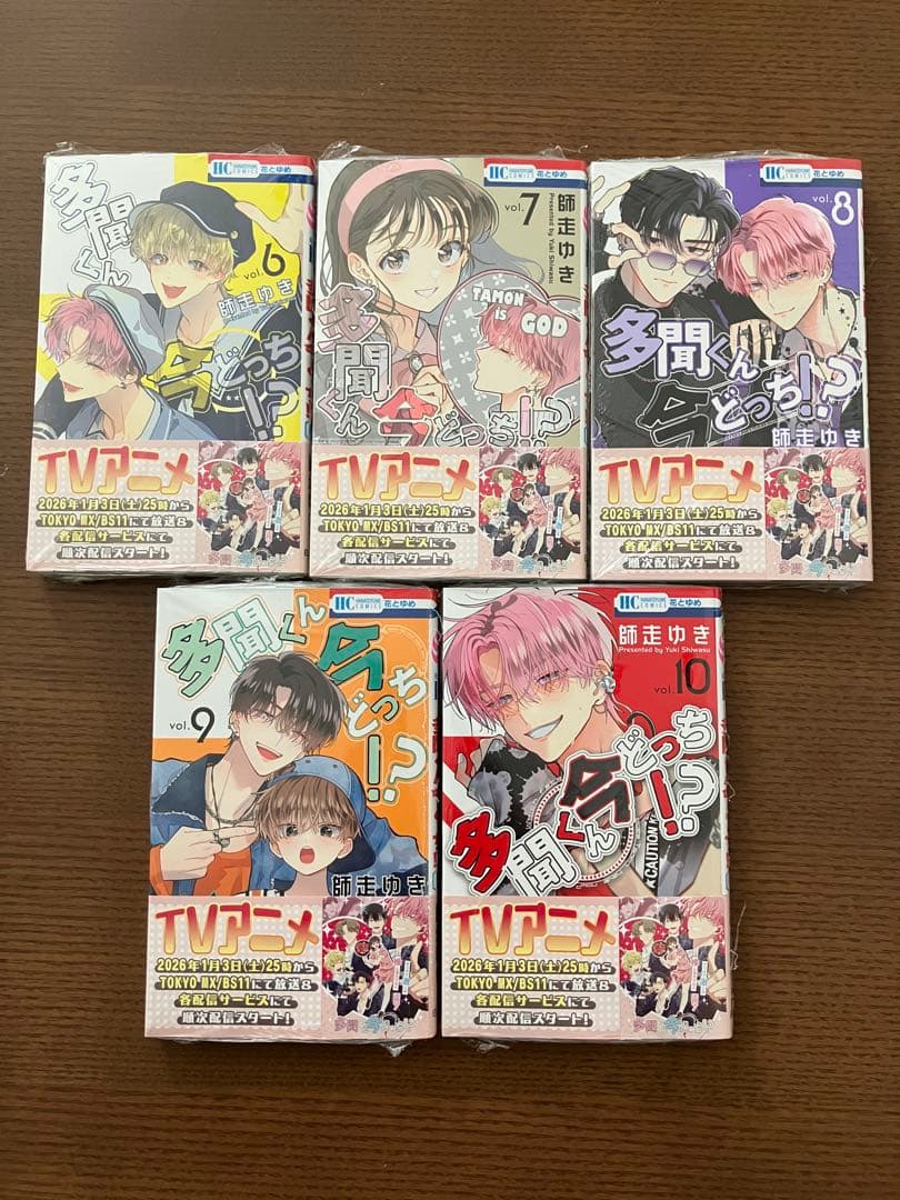 【新品】多聞くん今どっち！？　既刊全巻　1〜14 師走ゆき