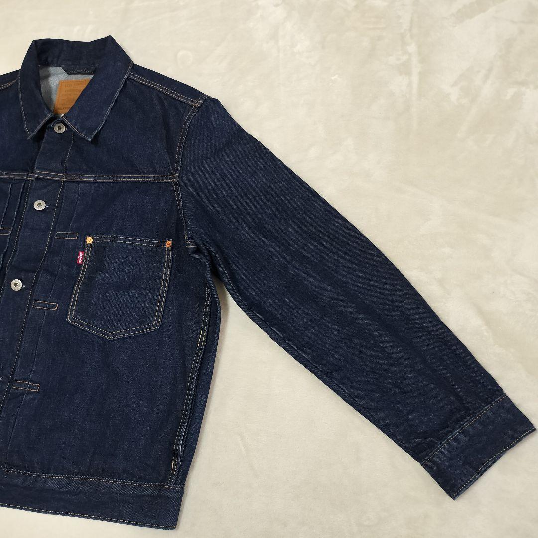 美品　リーバイスプレミアム　ファースト　ビッグE　Lサイズ　トラッカージャケット