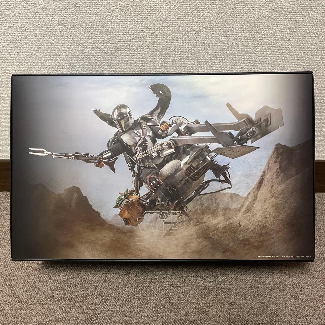 【美品】 『マンダロリアン』　スウープ・バイク　グローグー付　ビークル