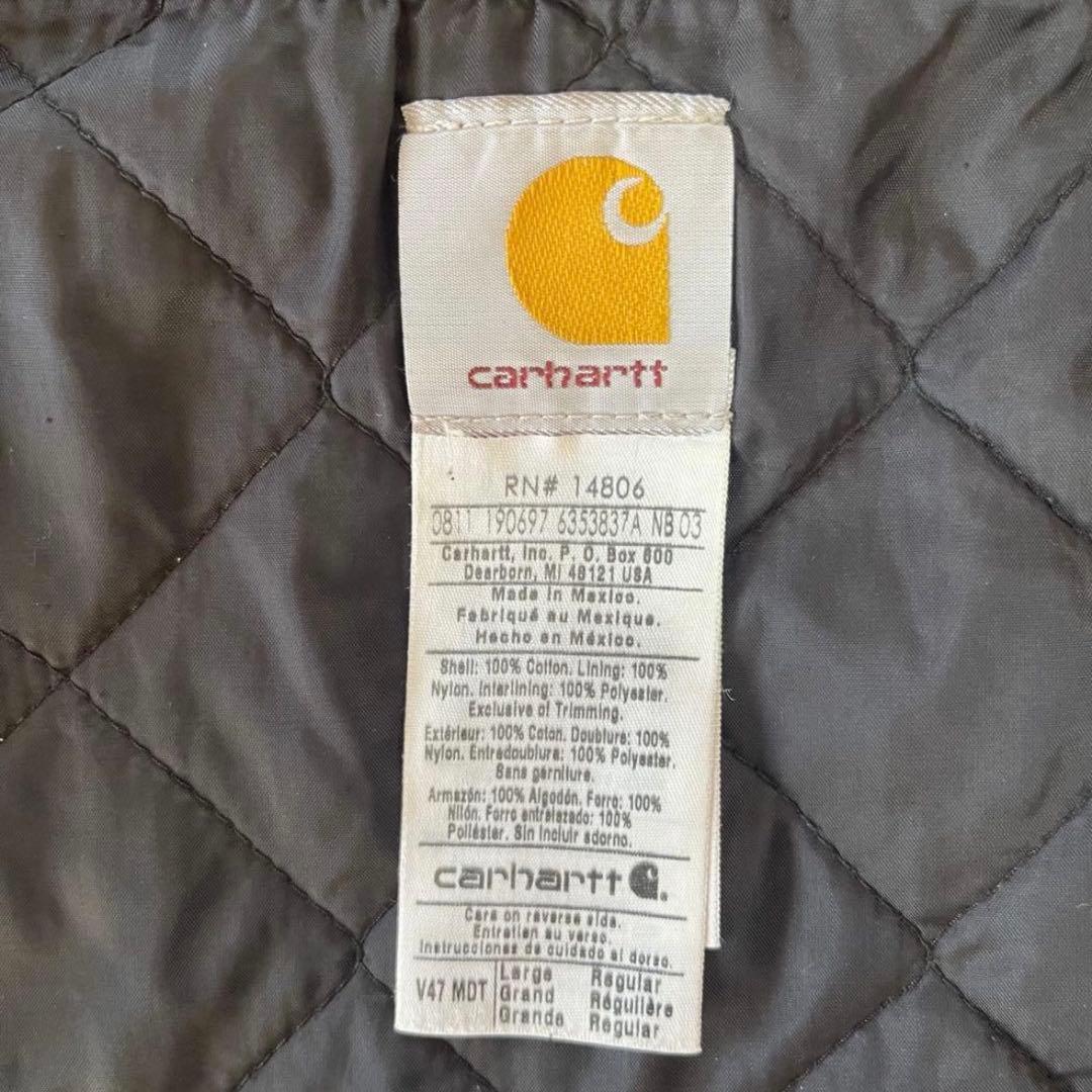 CARHARTT ダックベスト L ネイビーカーハート DUCK VEST