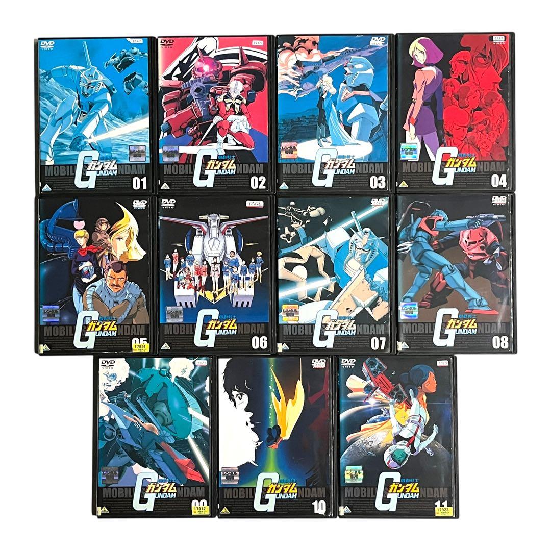新品ケース DVD 「機動戦士ガンダム」 全11巻