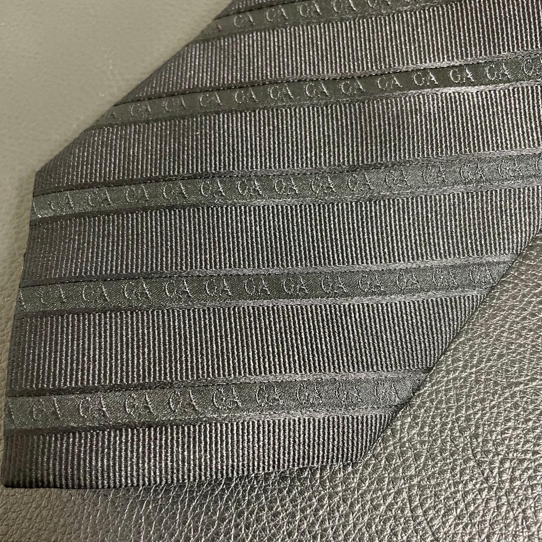 【新品未使用品】GIORGIO ARMANI ジョルジオアルマーニ ネクタイ 黒