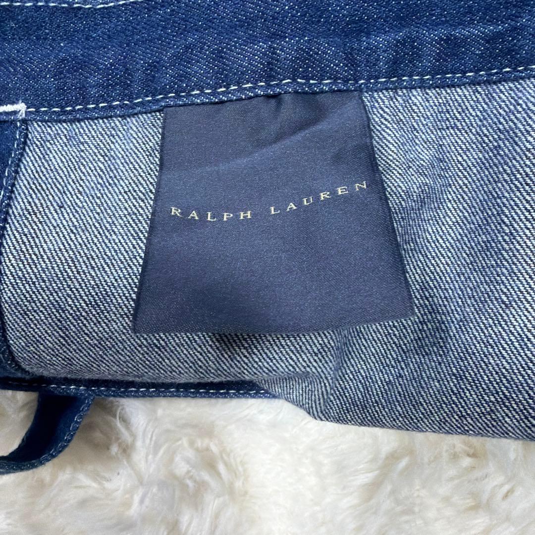 新品未使用 RALPH LAUREN ラルフローレン デニム ソムリエ エプロン