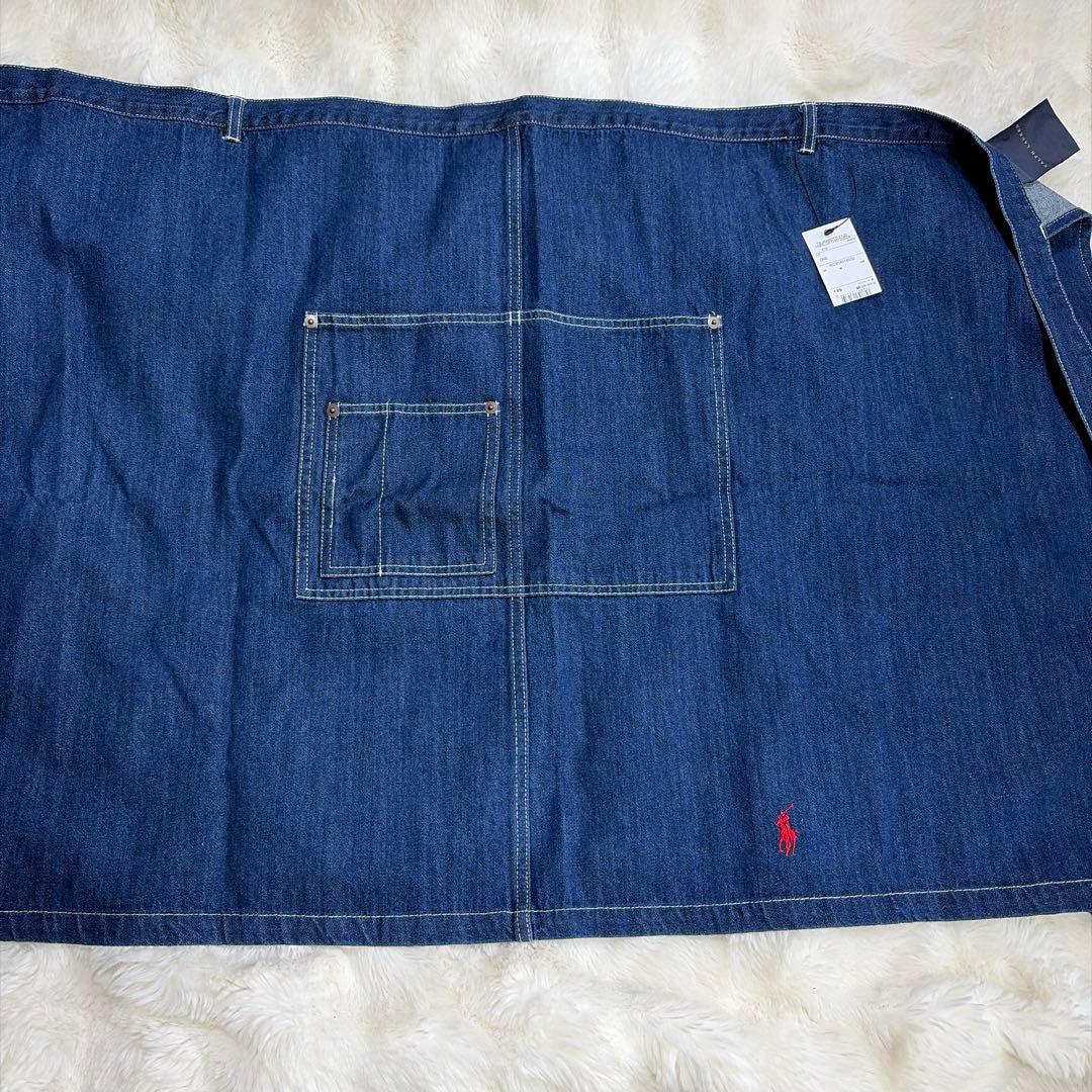 新品未使用 RALPH LAUREN ラルフローレン デニム ソムリエ エプロン