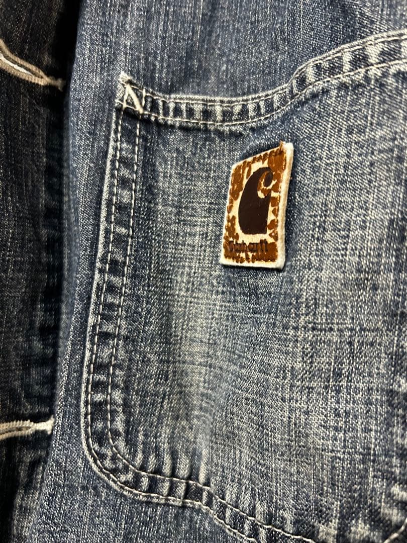 Carhartt デニムジャケット LARGE 90s デニムシャツ