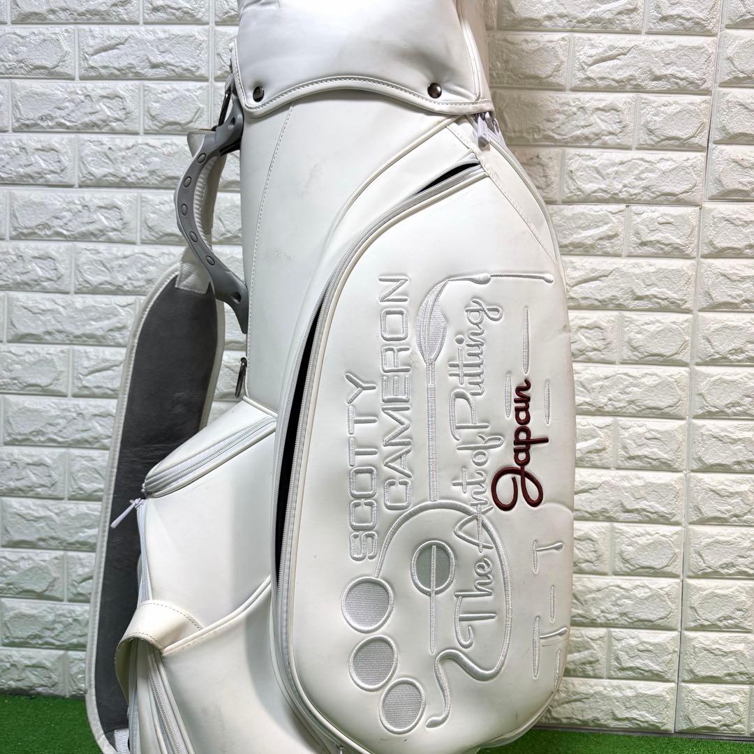 激レア　Scotty Cameron 限定 スタッフバック　キャディーバッグ　白
