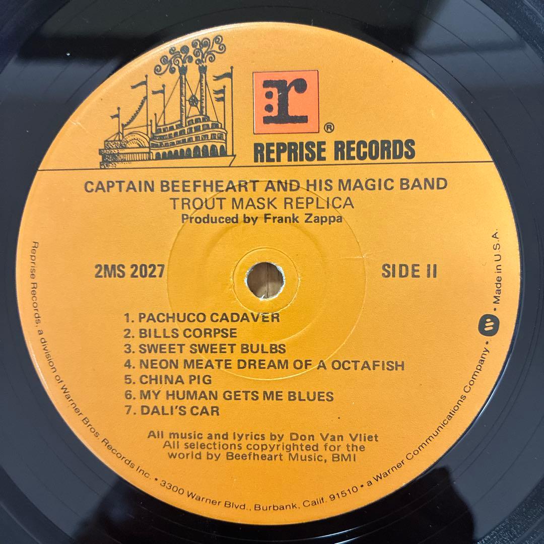 キャプテンビーフハート 名盤 レコード トラウトマストレプリカ US盤