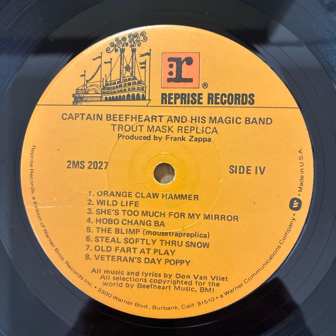 キャプテンビーフハート 名盤 レコード トラウトマストレプリカ US盤