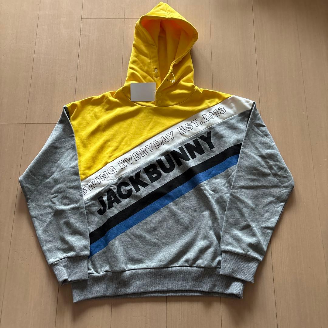 ☆新品☆JACK BUNNY ジャックバニーフード付きトレーナー　春　M
