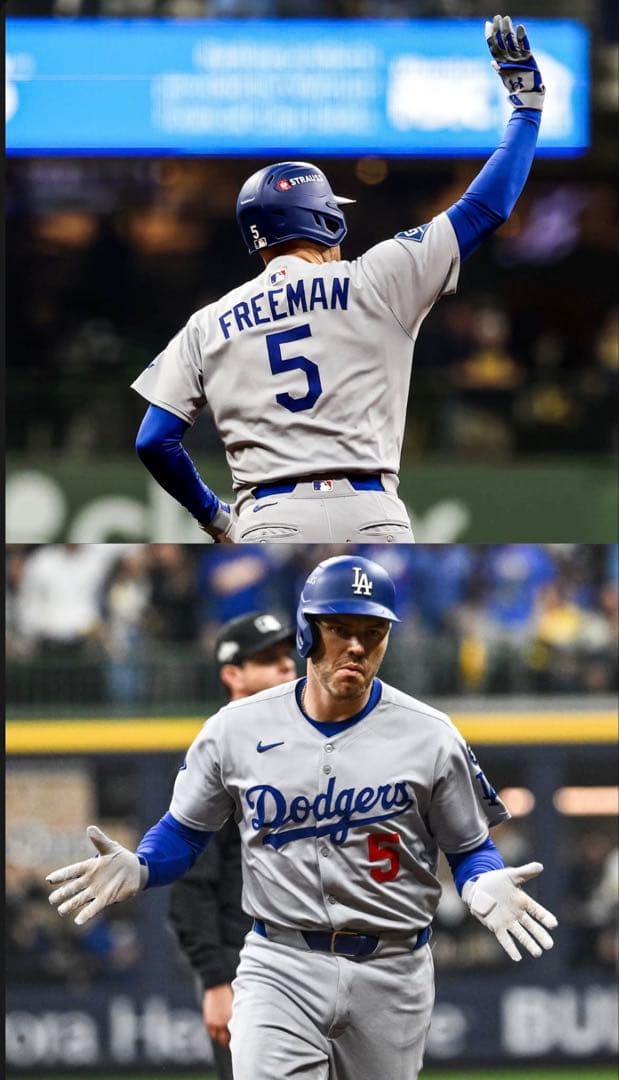 MLBメジャーリーグ ロサンゼルスドジャース フレディフリーマン ユニフォーム