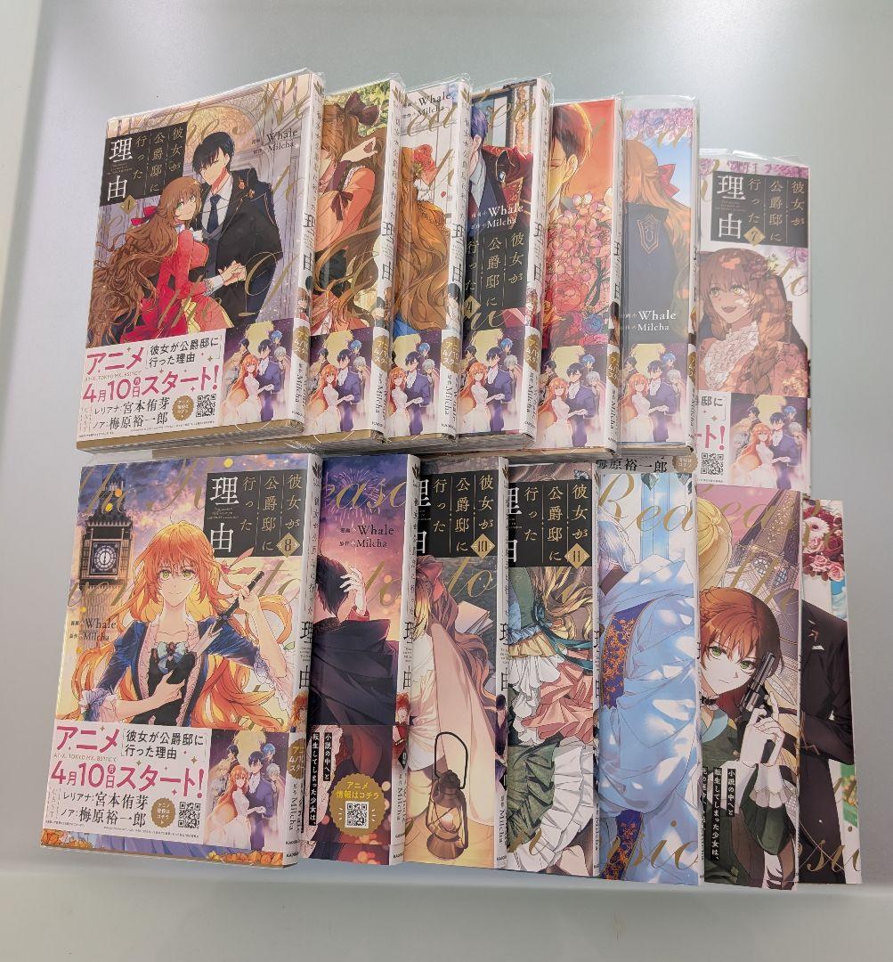 彼女が公爵邸に行った理由 1〜14巻全巻