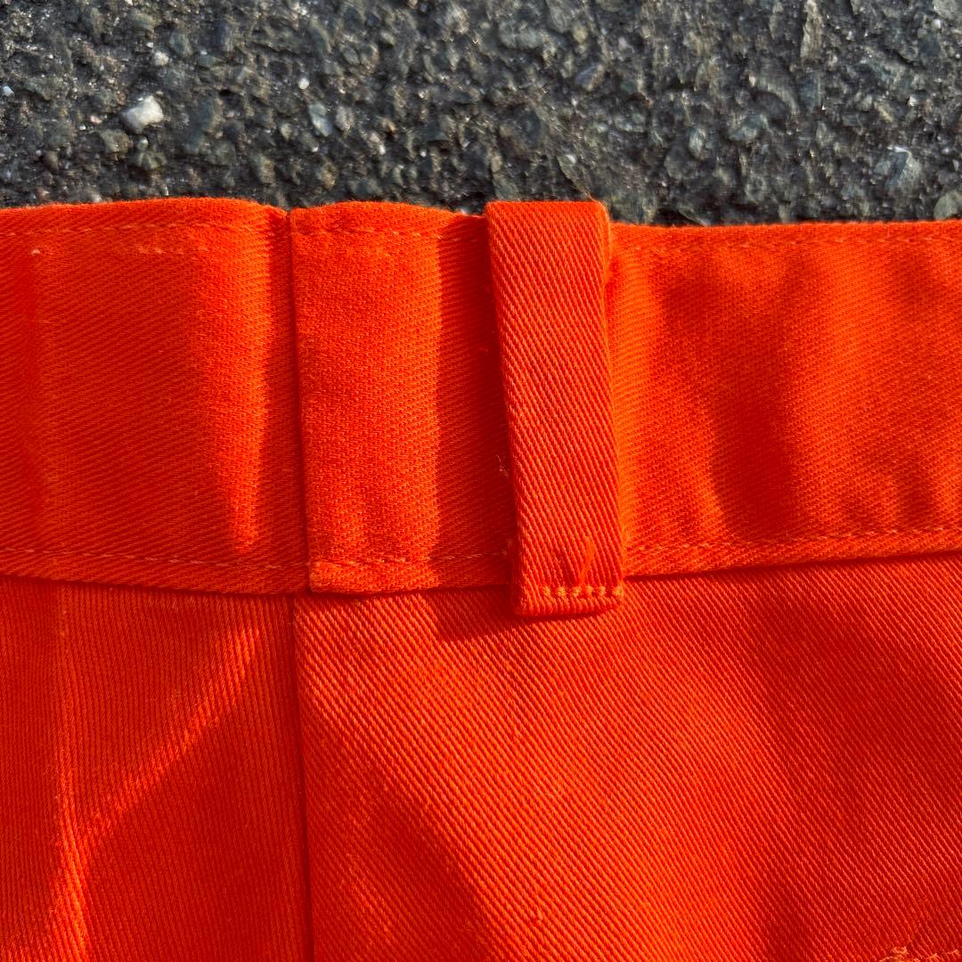 レアカラー 90s USA製 Dickies 874 オレンジ ゴールデンサイズ