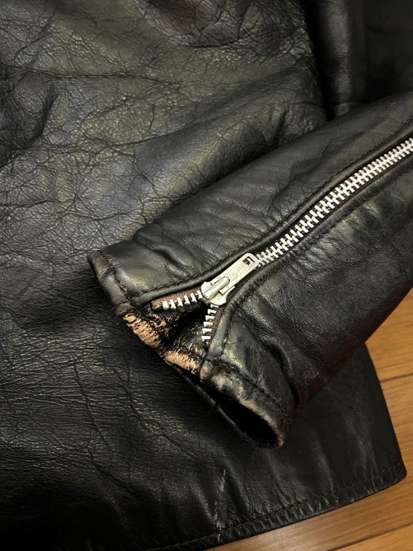 60s Brooks シングル レザージャケット 革ジャン