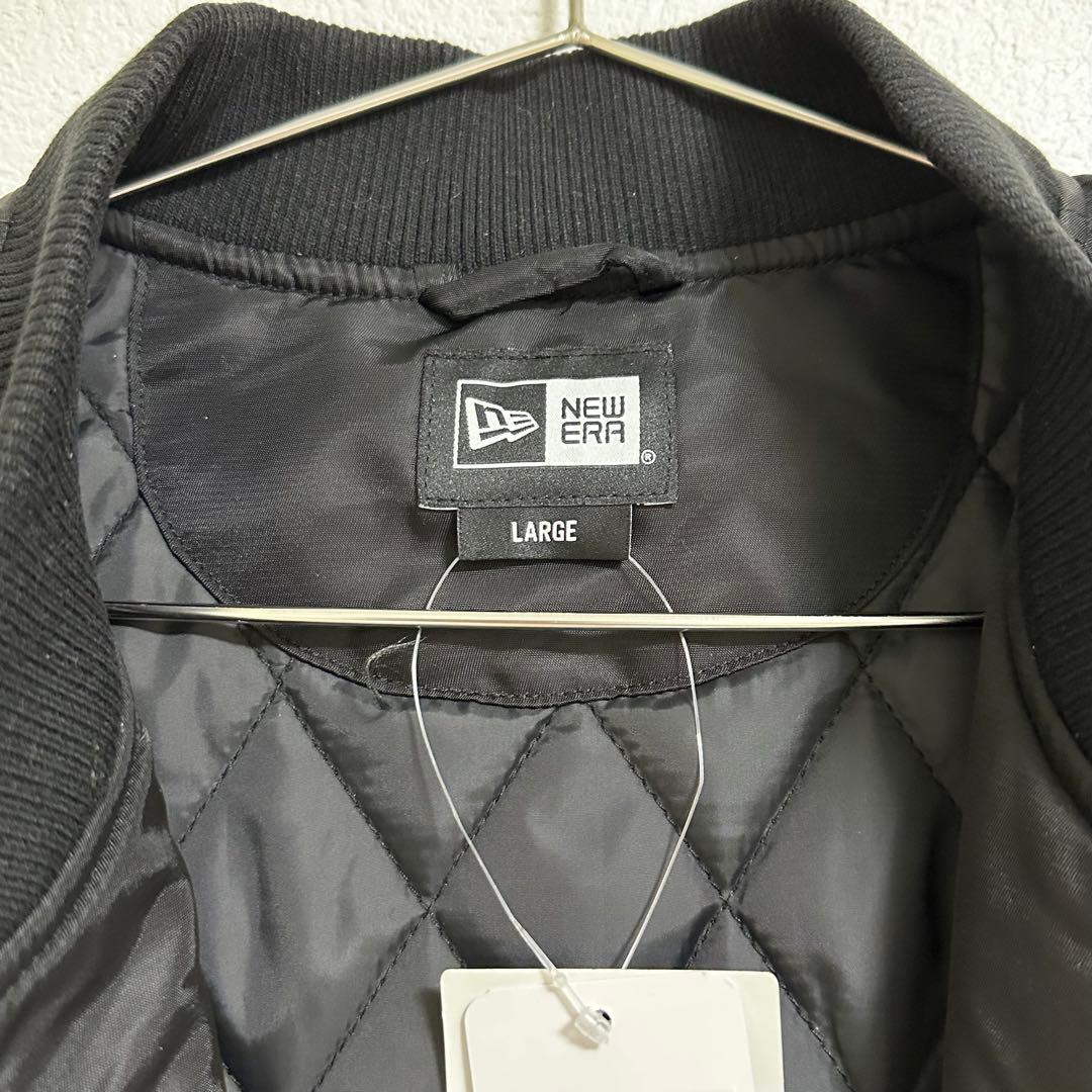NEWERA ドジャース ナイロンジャケット ブラック GR8