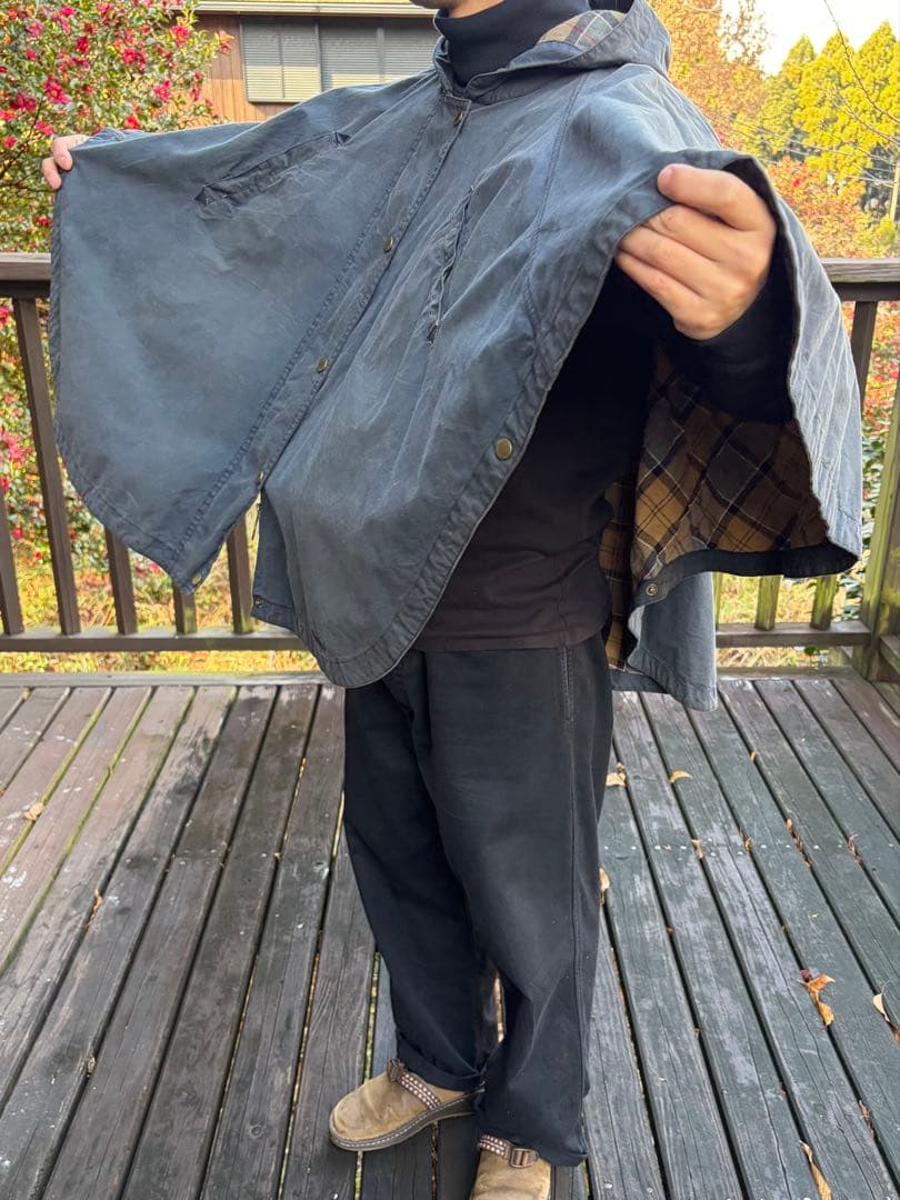雪太郎　Barbour ポンチョ ケープコート 2000年以降