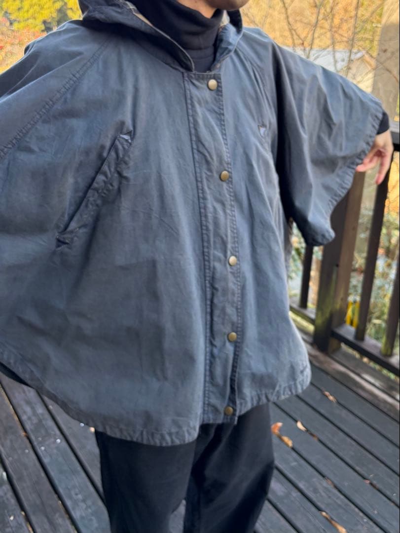 雪太郎　Barbour ポンチョ ケープコート 2000年以降