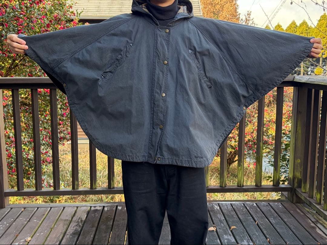 雪太郎　Barbour ポンチョ ケープコート 2000年以降