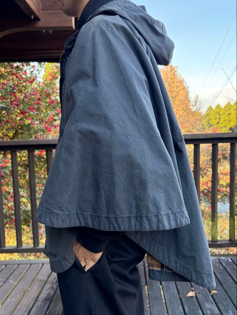 雪太郎　Barbour ポンチョ ケープコート 2000年以降