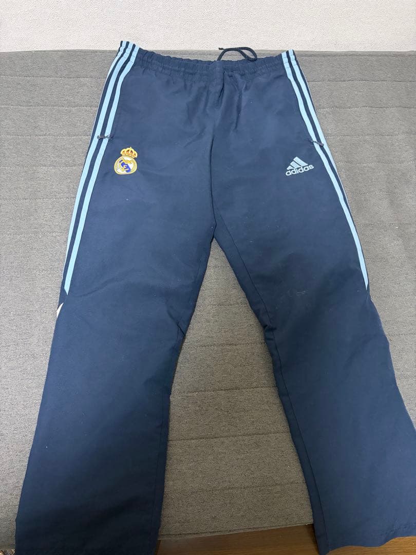 激レア　00s adidas レアルマドリード　セットアップ　ウィンドブレイカー