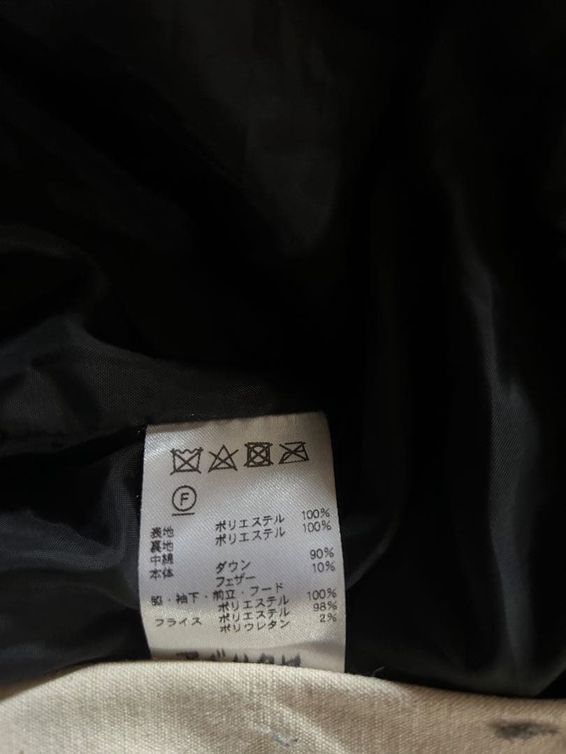 Mizuno ロングダウンコート ブラックLサイズ