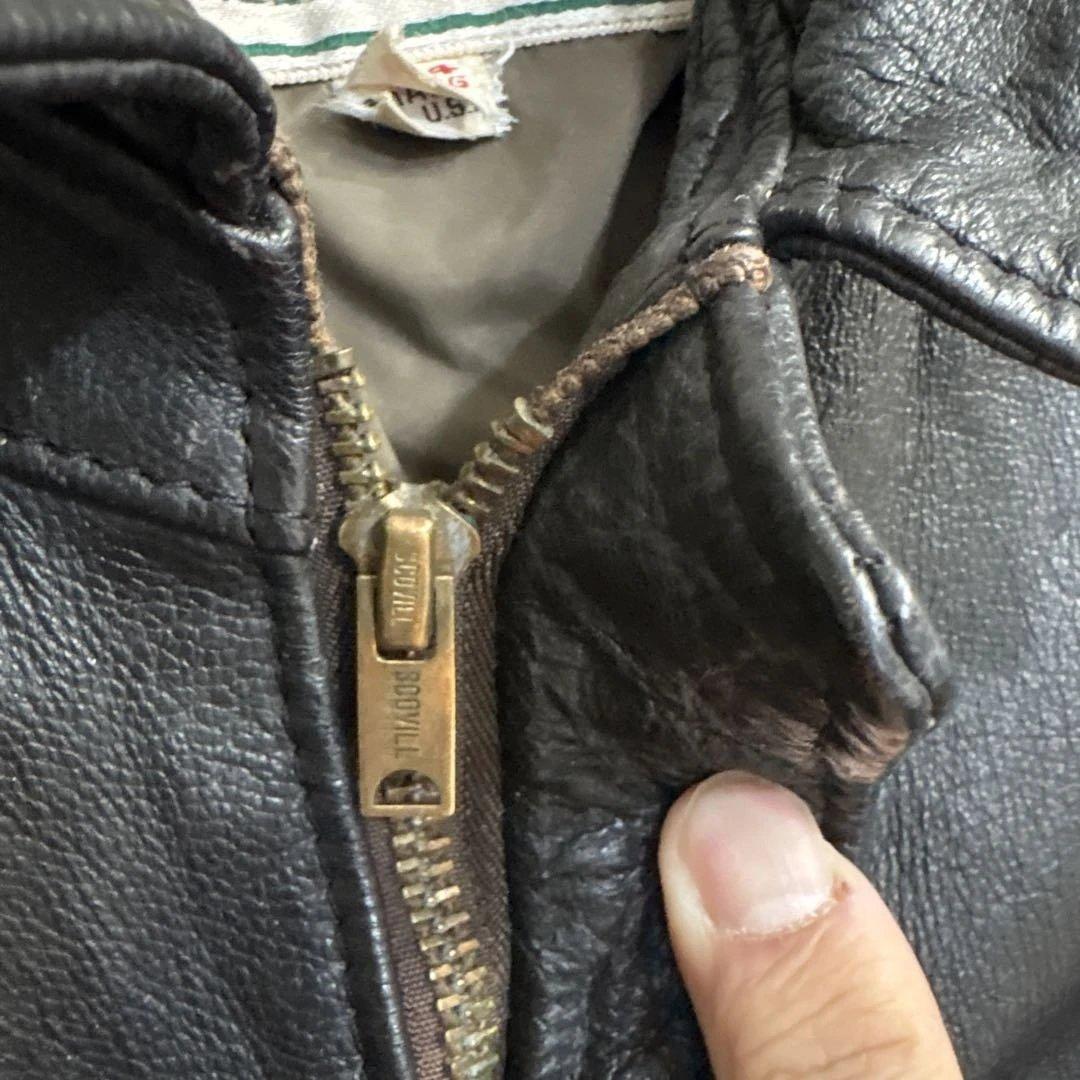 と*ー様 L.L.Bean レザー 44 LONG A2
