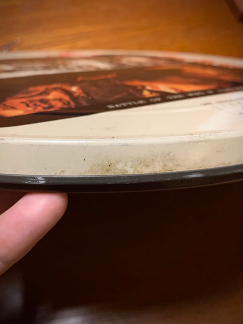 【超貴重】 缶battle of the who & jimi hendrix