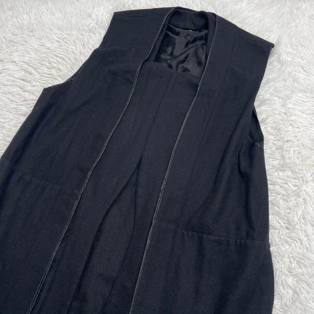 【美品】Ann Demeulemeester レイヤード ロング ベスト コート