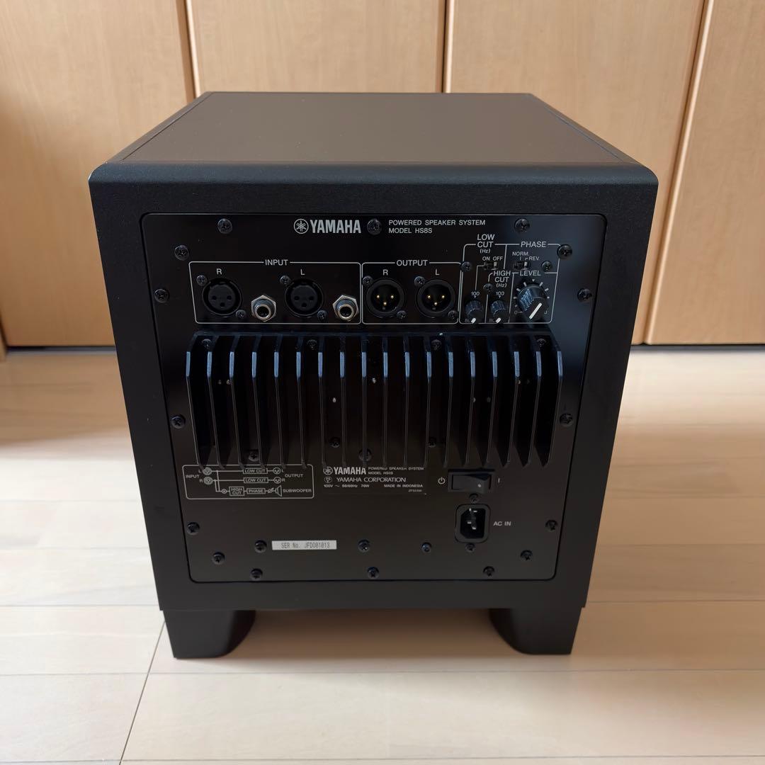 YAMAHA HS8S サブウーファー