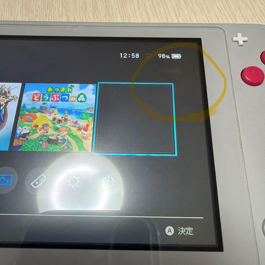 【ジャンク品】ポケモンデザイン Nintendo Switch Lite