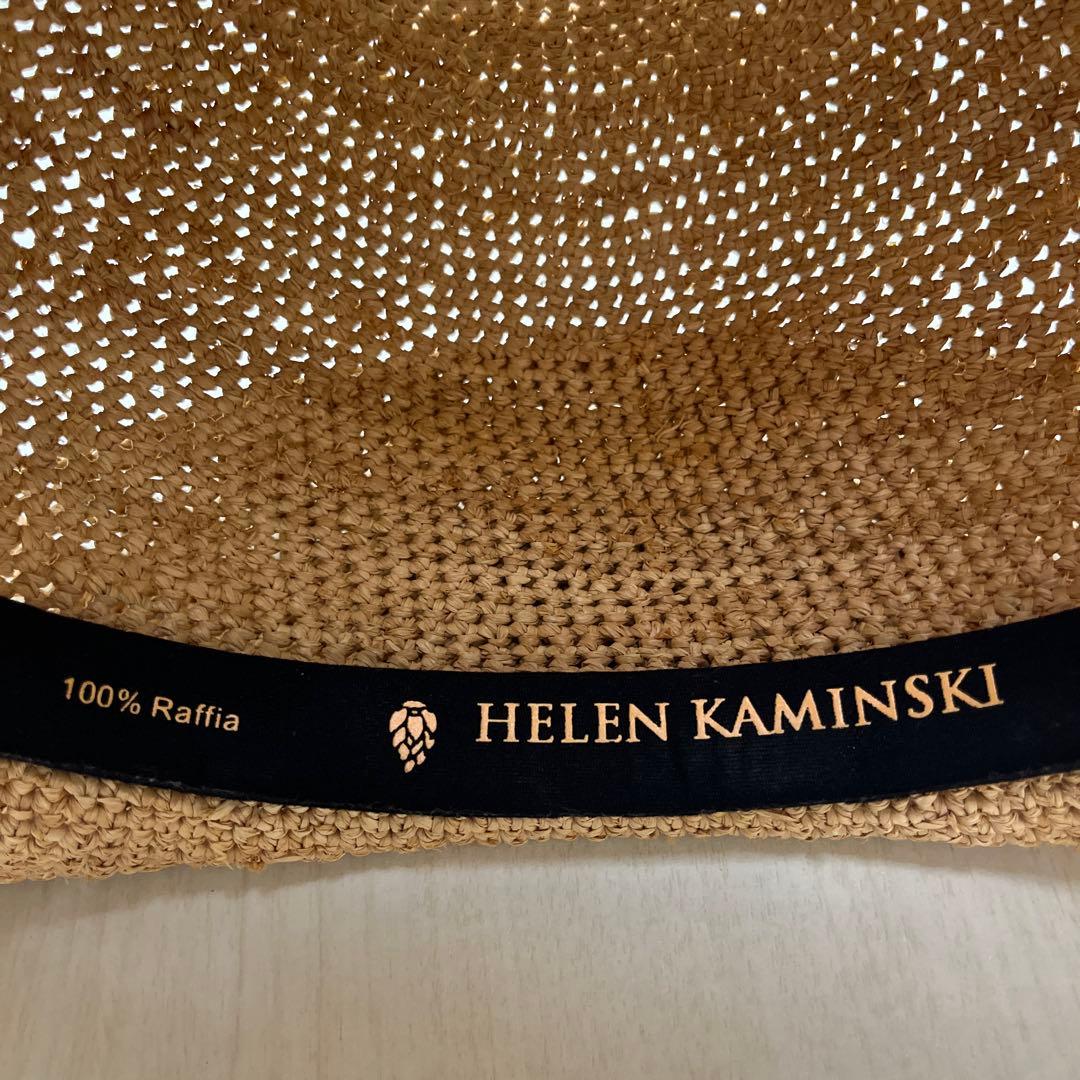 HELEN KAMINSKI 100%ラフィア 麦わら帽子