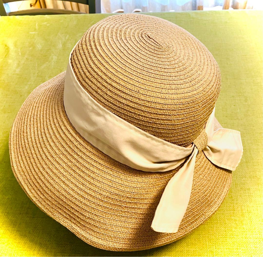 美品！　Chapeau d' O シルクブレード エッジアップクロッシェ 帽子