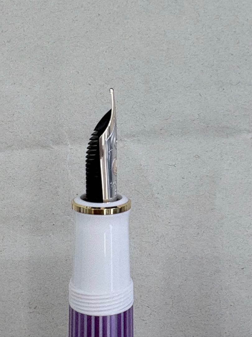 Pelikan ペリカン　スーベレーン　バイオレット　M600 EF 極細