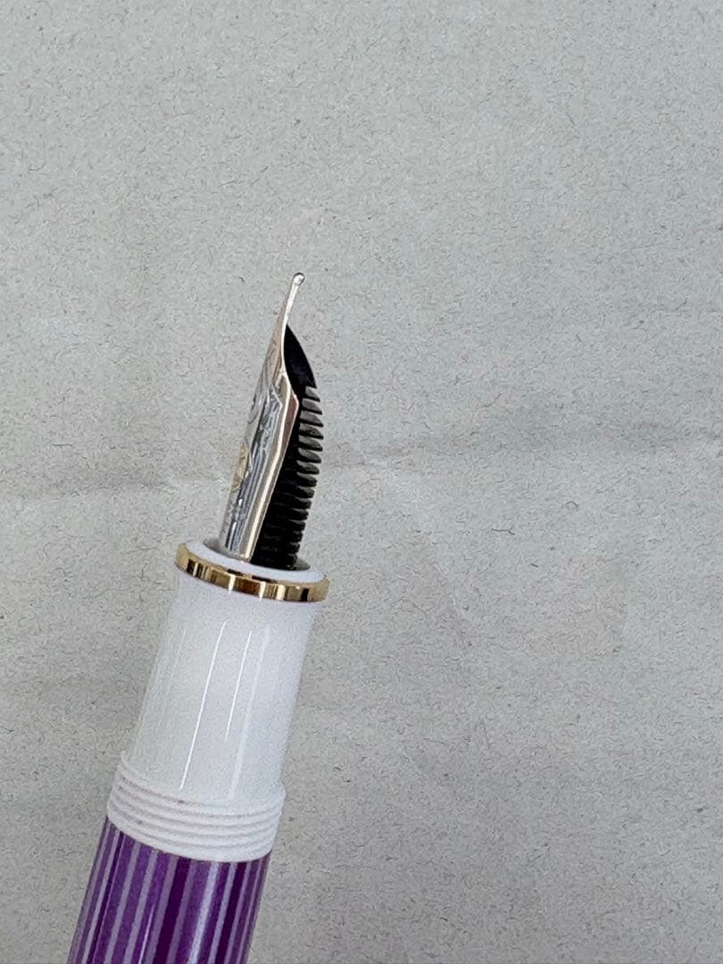 Pelikan ペリカン　スーベレーン　バイオレット　M600 EF 極細