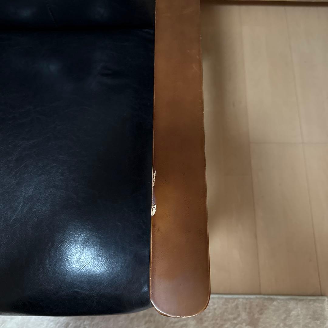 合成皮革ソファ 2人掛け